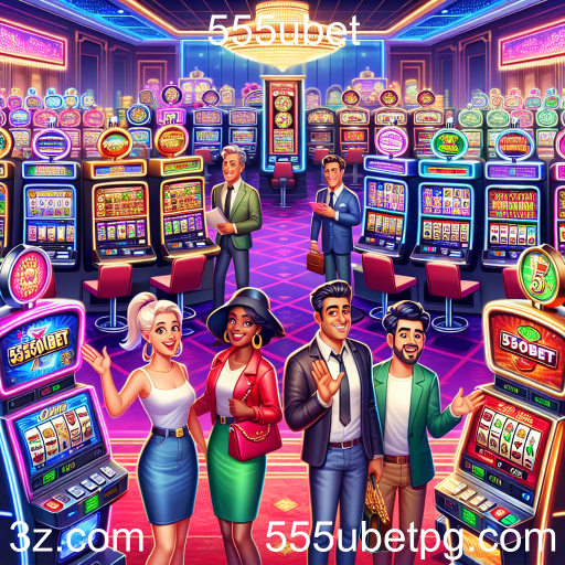 Atração dos Caça-níqueis no 555ubet: Diversão e Emoção em Cada Giro